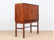 Danish modern Rio rosewood cabinet bar by Erik Wørts