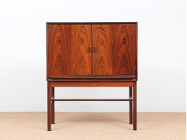 Cabinet bar scandinave en palissandre de Rio