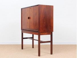 Danish modern Rio rosewood cabinet bar by Erik Wørts