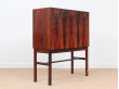 Danish modern Rio rosewood cabinet bar by Erik Wørts