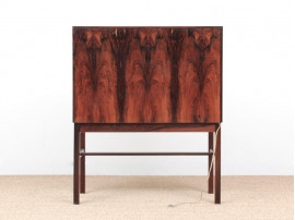 Danish modern Rio rosewood cabinet bar by Erik Wørts