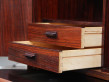 Danish modern Rio rosewood cabinet bar by Erik Wørts