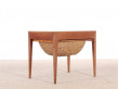 Danish sewing table in teak by Severin Hansen