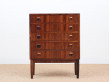 Small danish modern chest of drawers in Rio rosewood