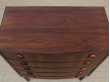 Small danish modern chest of drawers in Rio rosewood