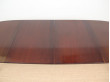 Danish modern extending dining table for 12 seats by Ole Wanscher