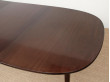 Danish modern extending dining table for 12 seats by Ole Wanscher