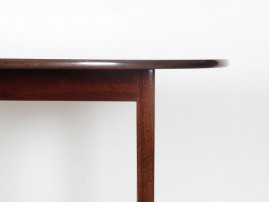 Danish modern extending dining table for 12 seats by Ole Wanscher