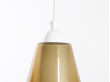 Danis modern ceiling lamp in glass and opal