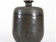 Unique stoneware vase brown glaze. Rolf Palm, own studio, Mölle, Höganäs, 1971. 