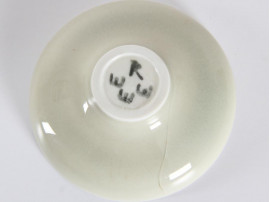 Miniature ceramic plate and vase