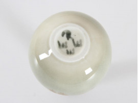 Miniature ceramic plate and vase