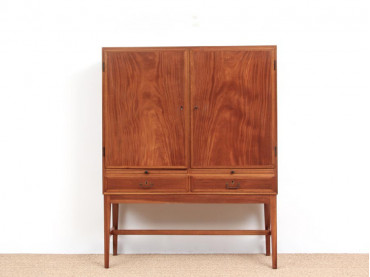 Swedish cabinet in blond mahogany