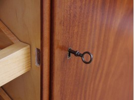 Swedish cabinet in blond mahogany