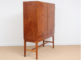 Swedish cabinet in blond mahogany