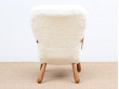 Fauteuil danois modèle Clam Chair hight back