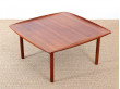 Danish modern coffee table in teak model GJ 108