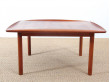 Table basse scandinave en teck modèle GJ 108