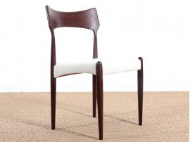 4 Danish mid-century dining chairs in Rio rosewood by Bernhard Pedersen & Søn