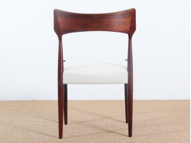 4 Danish mid-century dining chairs in Rio rosewood by Bernhard Pedersen & Søn