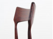 4 Danish mid-century dining chairs in Rio rosewood by Bernhard Pedersen & Søn