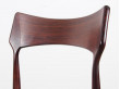 4 Danish mid-century dining chairs in Rio rosewood by Bernhard Pedersen & Søn