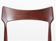 4 Danish mid-century dining chairs in Rio rosewood by Bernhard Pedersen & Søn