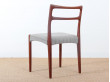 Suite de 6 chaises scandinaves en teck