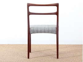 6 Danish mid-century dining chairs in teak by Bernhard Pedersen & Søn