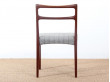 6 Danish mid-century dining chairs in teak by Bernhard Pedersen & Søn