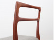 6 Danish mid-century dining chairs in teak by Bernhard Pedersen & Søn