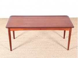 Petite table basse scandinave en teck