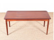 Petite table basse scandinave en teck