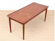 Danish mid modern coffee table in teak