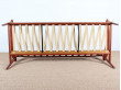 Banquette  scandinaves 3 places  en teck modèle PJ57/3