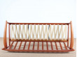 Banquette  scandinaves 3 places  en teck modèle PJ57/3