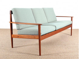 Danish modern 3 seats sofa in teak model PJ56/3