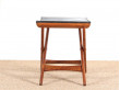 Danish mid-century folding stool by Östen Kristiansson