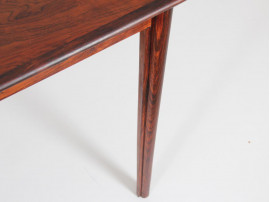 Danish mid-century modern rosewood dining table by Ernst Kuhn for Normina