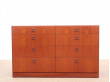 Danish mid-century modern teck chest of drawers