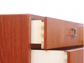 Danish mid-century modern teck chest of drawers