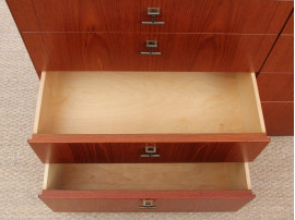 Danish mid-century modern teck chest of drawers
