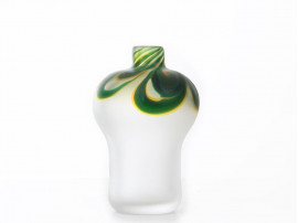 Vase scandinave en verre soufflé