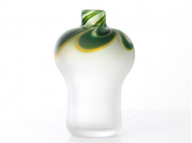 Vase scandinave en verre soufflé
