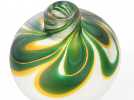 Mid modern blown glass vase