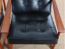 Danish mid-century modern easy chair model 130