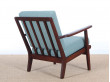 Danish mid-century modern easy chair model 88 by Hans Wegner.