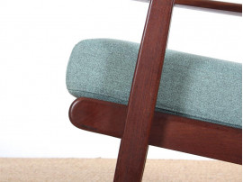 Danish mid-century modern easy chair model 88 by Hans Wegner.