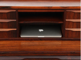 Danish mid-century modern secretary in Rio rosewood.