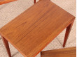 Danish mid-century modern nesting tables in teak by Severin Hansen